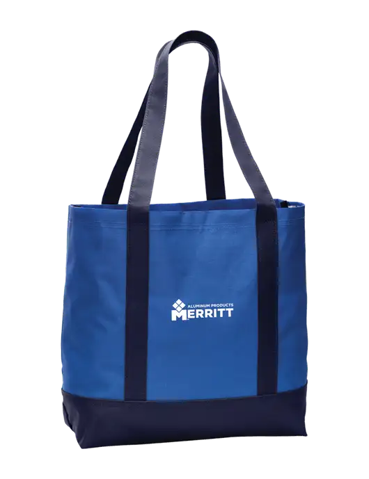 Carryall Blue/Navy Day Tote Twilight w/Merritt Products Logo