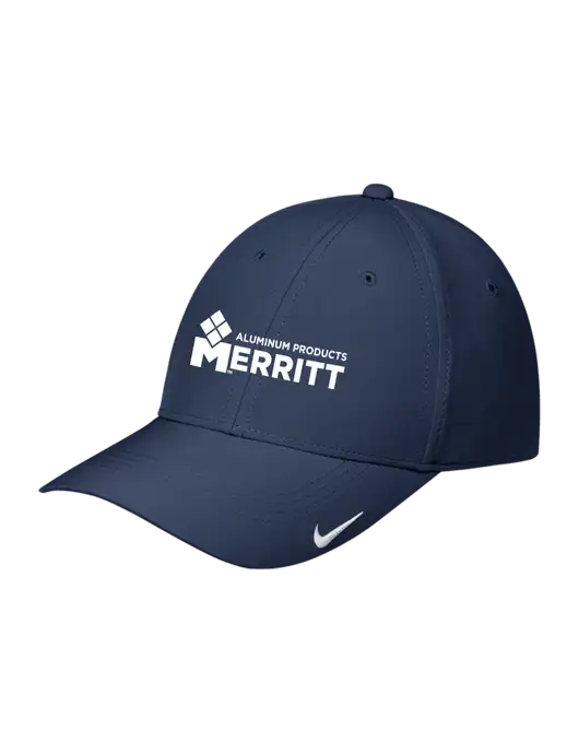 Nike Navy Dri-FIT Legacy Cap w/Merritt Products Logo
