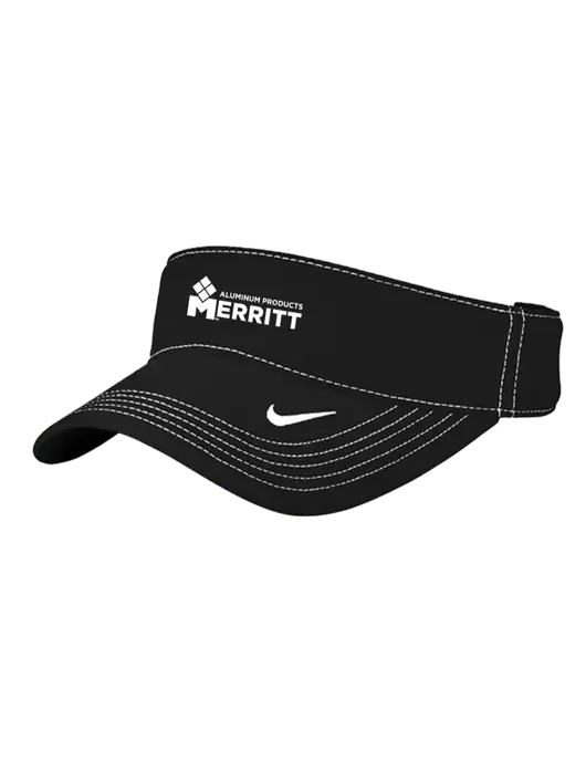 Nike Black Dri-FIT Ace Visor w/Merritt Products Logo