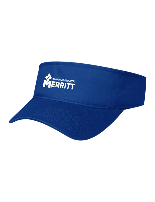 Royal Cap Visor w/Merritt Products Logo