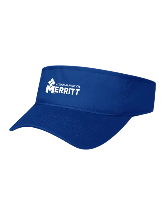 Royal Cap Visor w/Merritt Products Logo