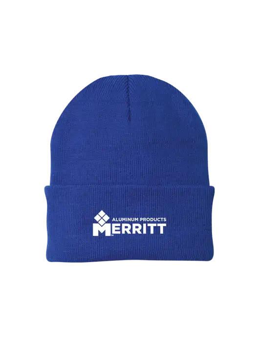 Royal Knit Cap w/Merritt Products Logo