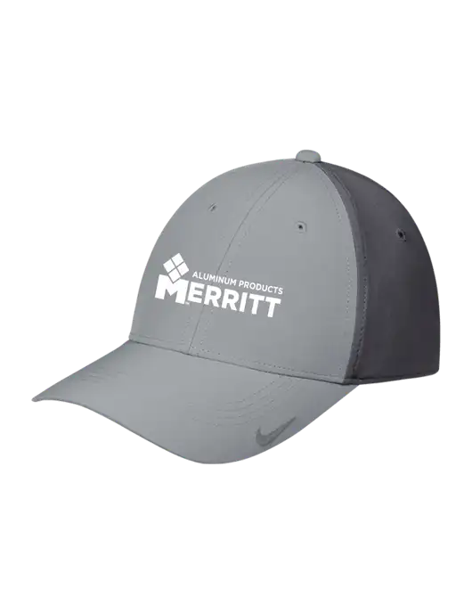 Nike Light Grey/Dark Grey Dri-FIT Legacy Cap w/Merritt Products Logo