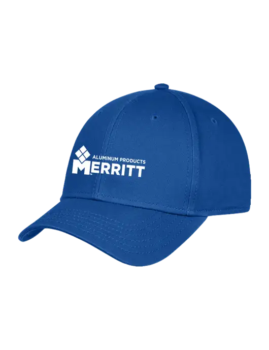 Royal Structured Cap Hook & Loop w/Merritt Products Logo