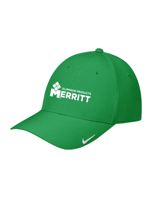 Nike Kelly Green Dri-FIT Legacy Cap w/Merritt Products Logo