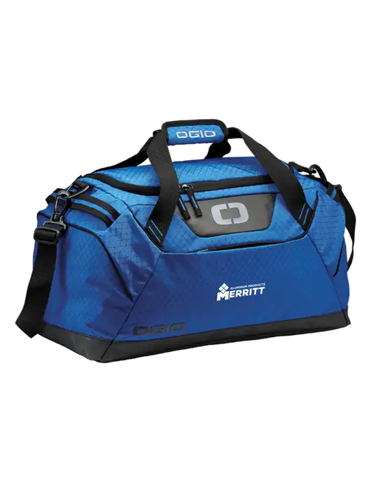 OGIO Royal Blue Catalyst Duffle
 w/Merritt Products Logo
