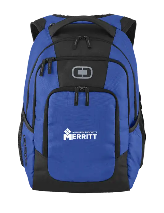 OGIO Cobalt Logan Laptop Backpack
 w/Merritt Products Logo