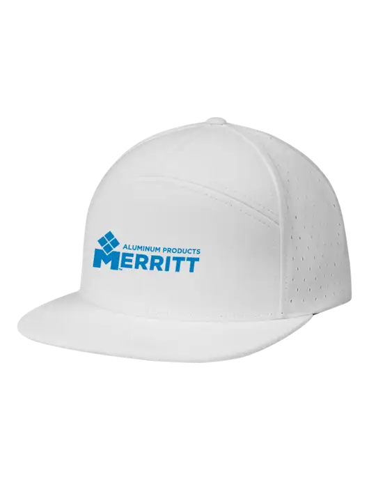 Richardson White Cannon Cap w/Merritt Products Logo