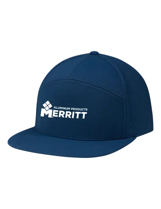 Richardson Light Navy Cannon Cap w/Merritt Products Logo