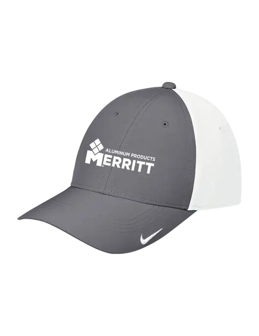 Nike Dark Grey/White Dri-FIT Legacy Cap w/Merritt Products Logo