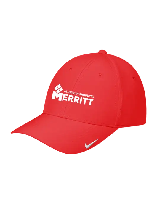 Nike Red Dri-FIT Legacy Cap w/Merritt Products Logo