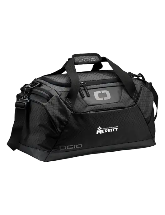 OGIO Black Catalyst Duffle
 w/Merritt Products Logo