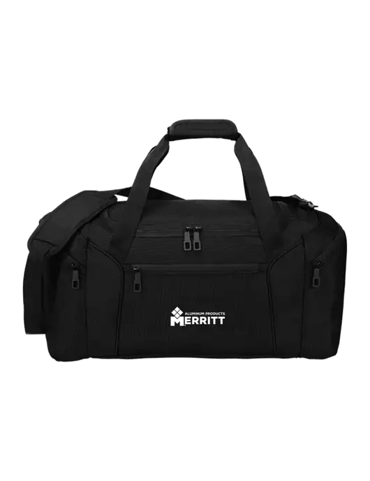 Slim & Lite Black Duffel    w/Merritt Products Logo