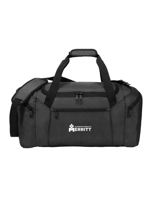 Slim & Lite Dark Grey Duffel    w/Merritt Products Logo