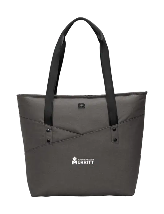 OGIO Tarmac Heather Downtown Tote 
 w/Merritt Products Logo