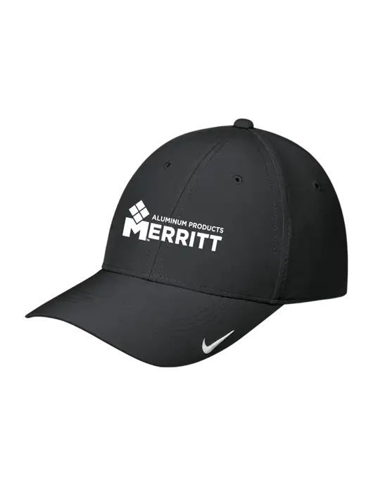 Nike Black Dri-FIT Legacy Cap w/Merritt Products Logo
